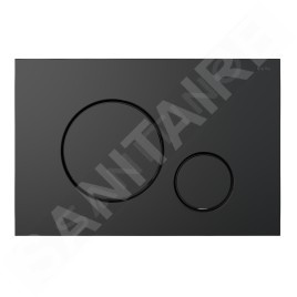 kielle Gemini IV - Plaque de commande, noir mat 70209040