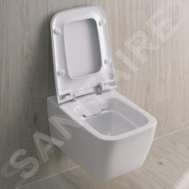 Geberit iCon - WC suspendu, Rimfree, avec KeraTect, blanc 201950600