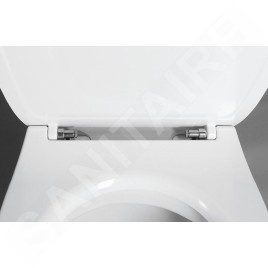 Sapho Abattants WC - Abattant WC Sentimenti Slim, SoftClose, blanc 40D80200I