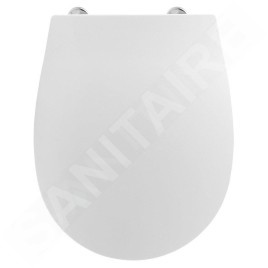 Sapho Abattants WC - Abattant WC Sentimenti Slim, SoftClose, blanc 40D80200I