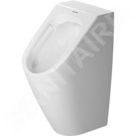 Duravit ME by Starck - Urinoir, alimentation d’eau arrière, Rimless, avec WonderGliss, blanc 2809302000