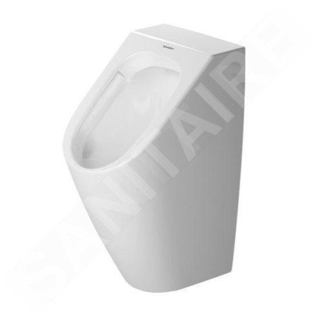 Duravit ME by Starck - Urinoir, alimentation cachée, Rimless, avec WonderGliss, blanc alpin 28093000001