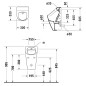 Duravit ME by Starck - Urinoir, alimentation cachée, Rimless, avec WonderGliss, blanc alpin 28093000001 Duravit ME by Starck - Urinoir, alimentation cachée, Rimless, avec WonderGliss, blanc alpin 28093000001