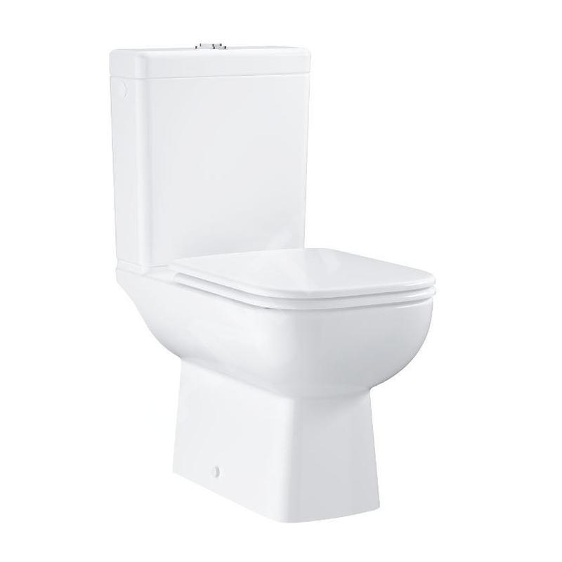 Grohe Start Edge - WC combi avec réservoir et abattant Softclose, Rimless, blanc alpin 39814000 Grohe Start Edge - WC combi avec réservoir et abattant Softclose, Rimless, blanc alpin 39814000