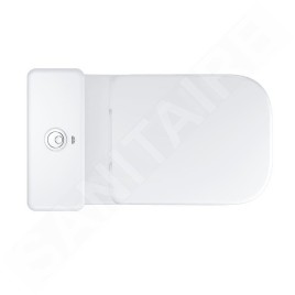 Grohe Start Edge - WC combi avec réservoir et abattant Softclose, Rimless, blanc alpin 39814000