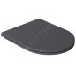Sapho Isvea - Abattant toilette Slim, SoftClose, anthracite 40KF0522I-S