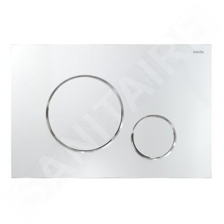 kielle Gemini II - Plaque de commande, chrome brillant 70207000