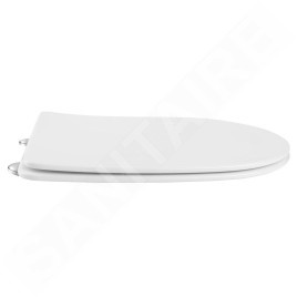 Sapho Abattants WC - Abattant WC Paco, Slim, SoftClose, blanc PCS1012