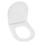Sapho Abattants WC - Abattant WC Paco, Slim, SoftClose, blanc PCS1012