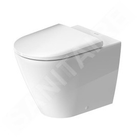Duravit D-Neo - WC à poser, sortie arrière, Rimless, HygieneGlaze, blanc 2003092000