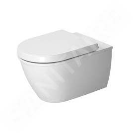 Duravit Darling New - WC suspendu, Rimless, avec WonderGliss, blanc alpin 25570900001