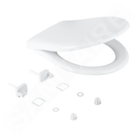 Grohe Rapid SL - Abattant WC, SoftClose, blanc alpin 42466000