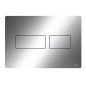 Tece TECEsolid - Commande de chasse d'eau, chrome brillant 9240431