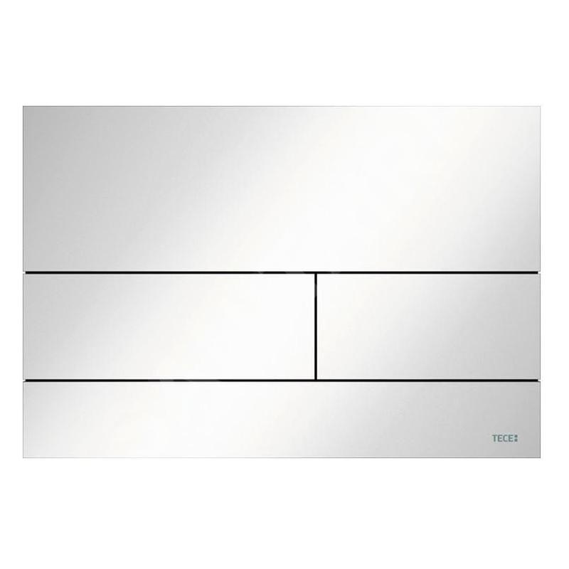 Tece TECEsquare - Commande de chasse d'eau, blanc brillant 9240832