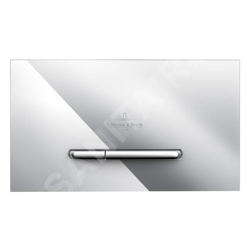 Villeroy & Boch ViConnect - Plaque de déclenchement E300- chrome 92218061 Villeroy & Boch ViConnect - Plaque de déclenchement E300- chrome 92218061