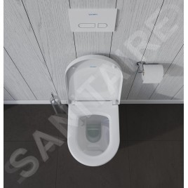 Duravit ME by Starck - WC à poser, blanc 2169090000