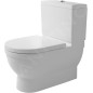 Duravit Starck 3 - Cuvette de WC à poser à installer avec réservoir Big Toilet, blanc 2104090000 Duravit Starck 3 - Cuvette de WC à poser à installer avec réservoir Big Toilet, blanc 2104090000