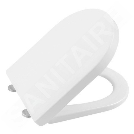 Sapho Lisa - Abattant WC, Soft Close, duroplast, blanc 1703-746