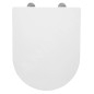 Sapho Lisa - Abattant WC, Soft Close, duroplast, blanc 1703-746 Sapho Lisa - Abattant WC, Soft Close, duroplast, blanc 1703-746