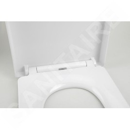 Sapho Lisa - Abattant WC, Soft Close, duroplast, blanc 1703-746