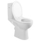 Sapho Adele - Abattant WC Slim, SoftClose, blanc 1703-356