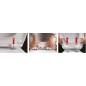 Sapho Adele - Abattant WC Slim, SoftClose, blanc 1703-356