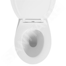 Sapho Adele - Abattant WC Slim, SoftClose, blanc 1703-356