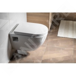 Aqualine Nera - Cuvette suspendue, blanc NS952