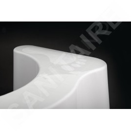 Sapho Accessoires - Support pour WC, blanc ST002