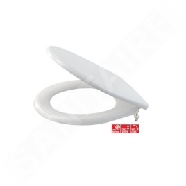 Alcadrain Toiletzittingen - abattant de WC, duroplast, Antibacterial, Softclose, blanc A604