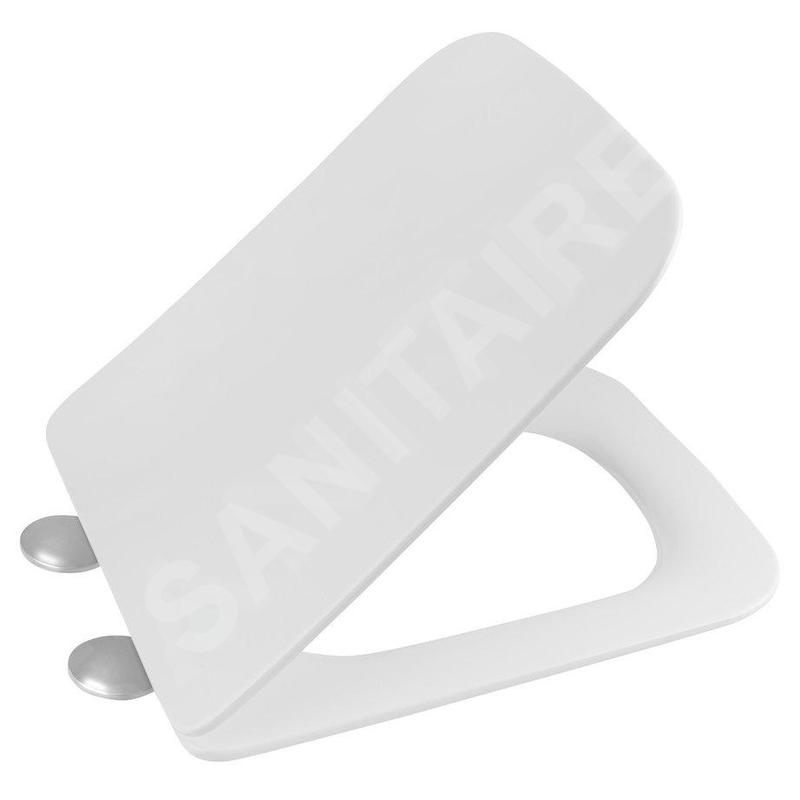 Sapho Porto - Abattant WC Slim, duroplast, SoftClose, blanc PZS102