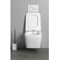 Sapho Porto - Abattant WC Slim, duroplast, SoftClose, blanc PZS102