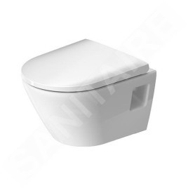 Duravit D-Neo - WC suspendu Compact, Rimless, HygieneGlaze, blanc 2587092000