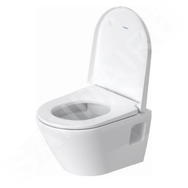 Duravit D-Neo - WC suspendu Compact, Rimless, HygieneGlaze, blanc 2587092000