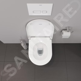 Duravit D-Neo - WC suspendu Compact, Rimless, HygieneGlaze, blanc 2587092000