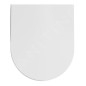 Sapho Isvea - Abattant WC INFINITY Slim, SoftClose, blanc 40KF0200I-S