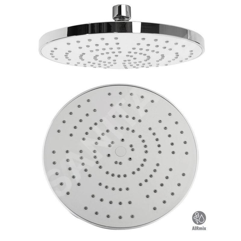 Sapho Douches - Douche de tête, diamètre 200 mm, système AIRmix, chrome SF077 Sapho Douches - Douche de tête, diamètre 200 mm, système AIRmix, chrome SF077