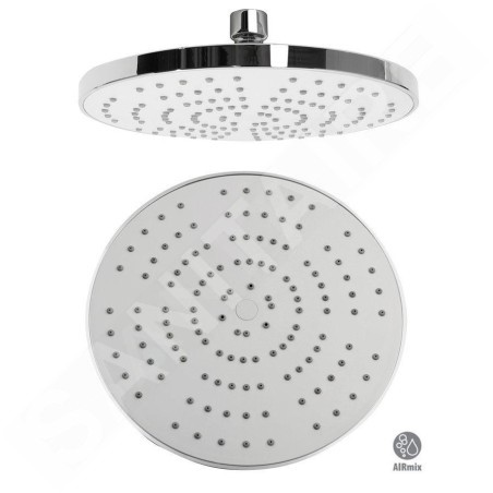 Sapho Douches - Douche de tête, diamètre 200 mm, système AIRmix, chrome SF077