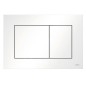 Tece TECEnow - Commande de chasse d'eau, blanc 9240405 Tece TECEnow - Commande de chasse d'eau, blanc 9240405