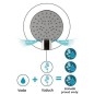 Sapho Douches - Douche de tête, diamètre 200 mm, système AIRmix, chrome SF077 Sapho Douches - Douche de tête, diamètre 200 mm, système AIRmix, chrome SF077