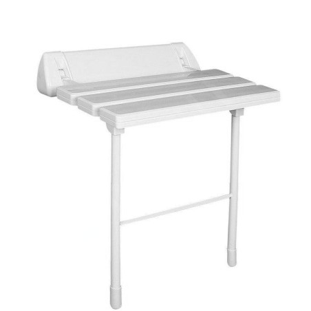 Sapho Accessoire Ridder - Siège de douche, rabattable, blanc A0020301