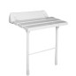Sapho Accessoire Ridder - Siège de douche, rabattable, blanc A0020301