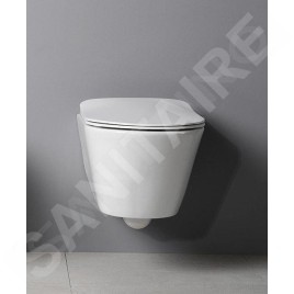 Sapho Céramique - WC suspendu Avva, Rimless, blanc 100314