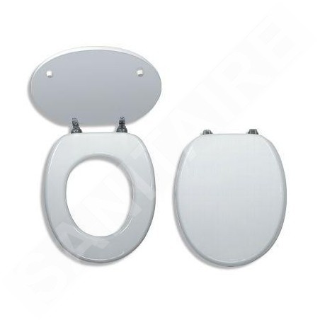 Novaservis Prestige - Abattant MDF peint, blanc WC/BILAMDF