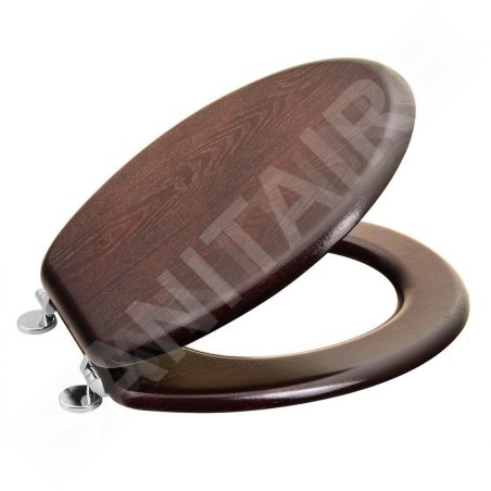 Aqualine Abattants WC - Abattant WC, noyer 1705-11