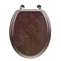Aqualine Abattants WC - Abattant WC, noyer 1705-11