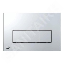 Alcadrain Thin - Plaque de déclenchement, chrome brillant M571