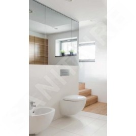 Alcadrain Thin - Plaque de déclenchement, chrome brillant M571