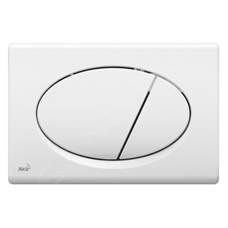 Alcadrain Basic - Plaque de déclenchement, blanc M70
