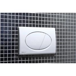 Alcadrain Basic - Plaque de déclenchement, blanc M70